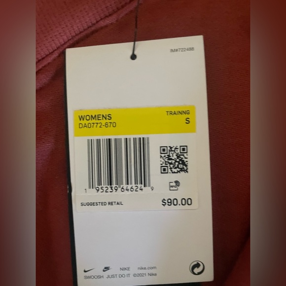 Nike Oversized Crop Yoga Sweatshirt - Picture 4 of 4